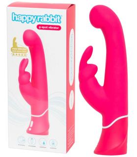 Happyrabbit G-spot - vízálló, akkus csiklókaros vibrátor (pink)