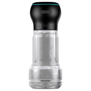 Kiiroo feel Pocket &amp; PowerBlow - interaktív maszturbátor (átlátszó)