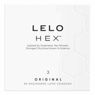 LELO Hex Original - luxus óvszer (3db)