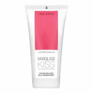 Mixgliss Kiss Wild - vízbázisú síkosító - eper (70ml)