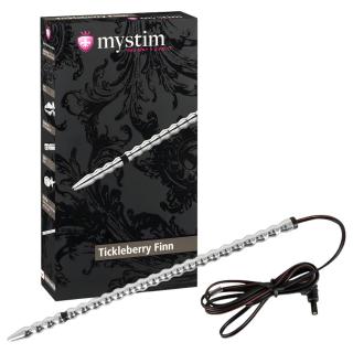 mystim Tickleberry Finn - gömbös elektro húgycső dildó