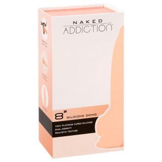/ Naked Addiction 8 - tapadókorongos, élethű dildó (20cm)