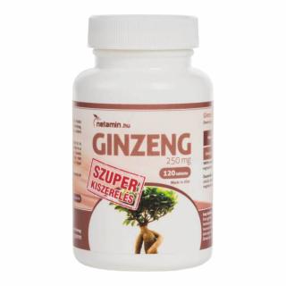 Netamin Ginzeng 250mg - étrend-kiegészítő kapszula (40db)