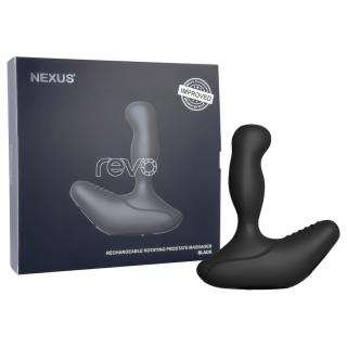 Nexus Revo - forgó prosztata vibrátor (fekete)
