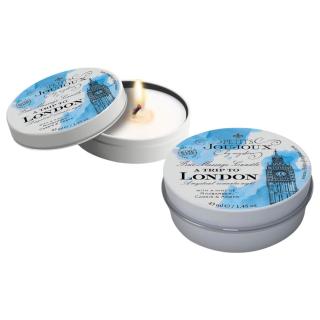 Petits Joujoux London - masszázsgyertya- rebarbara-amber (43ml)