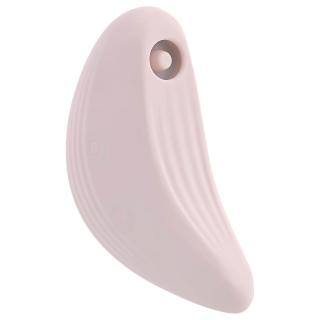 / Playboy Palm - akkus, vízálló 2in1 csikló vibrátor (pink)
