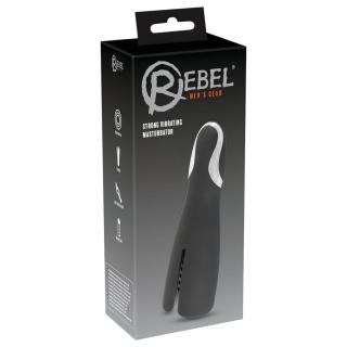 Rebel Strong - akkus makkvibrátor (fekete)