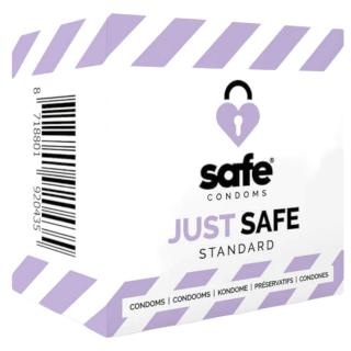 SAFE Just Safe - standard óvszer - vanília (5db)