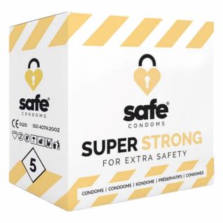 SAFE Super Strong - extra erős óvszer (5db)