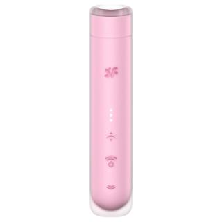 Satisfyer First Kiss - léghullámos csiklóizgató (piros)
