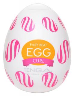 TENGA Egg Curl - tojás maszturbátor (1db)