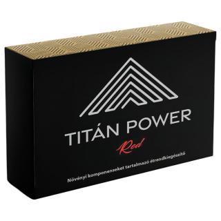 Titán Power Red - étrend-kiegészítő férfiaknak (3db)