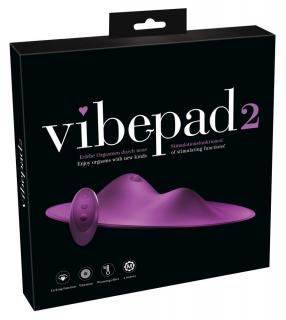 VibePad 2 - akkus, rádiós, nyaló párna vibrátor (lila)