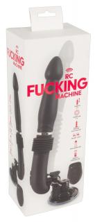 You2Toys - RC Fucking Machine - akkus lökő vibrátor (fekete)