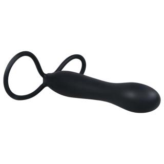 You2Toys - Special anál dildó és péniszgyűrű - fekete