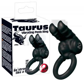 You2Toys Taurus – vibrációs, 2 motoros péniszgyűrű