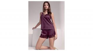 Lormar Satén babydoll - Burgundy