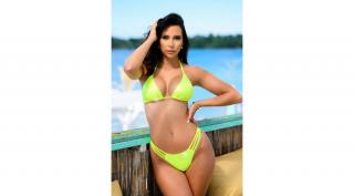 Nicy Design Costa Rica bikini - neon sárga