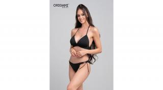 Origami Bikini 25 Basic Black háromszög bikini