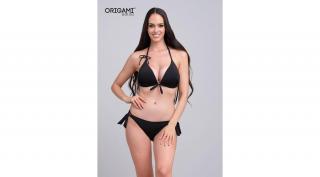 Origami Bikini 25 Basic Black háromszög