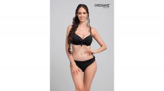 Origami Bikini 25 Basic Black melltartó fazon