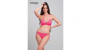 Origami Bikini 25 Basic Neon Pink háromszög bikini
