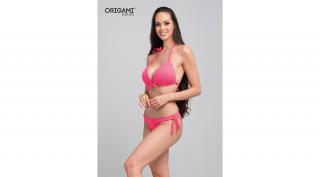 Origami Bikini 25 Basic Neon Pink háromszög