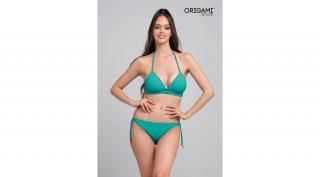 Origami Bikini 25 Basic Teal háromszög bikini