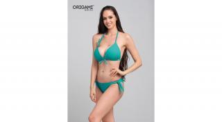 Origami Bikini 25 Basic Teal háromszög