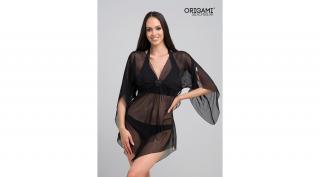 Origami Bikini 25 Valencia Black strandruha