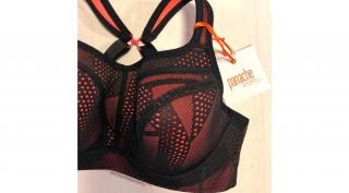 Panache Power sportmelltartó - Black/Coral