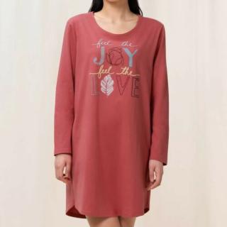 Triumph hálóing Nightdresses NDK 02 LSL - Pink-Dark