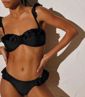 Ysabel Mora 23 Kind of Bandeau fekete bikini