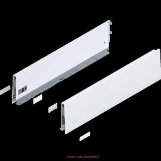 BLUM MERIVOBOX káva, magassága K (129 mm), NH=450 mm, jobb+bal fehér ()