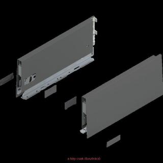 BLUM MERIVOBOX káva, magassága M (91 mm), NH=400 mm, jobb+bal  orion szürke ()