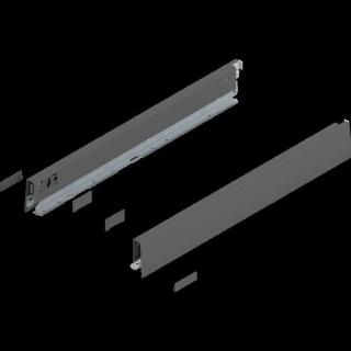 BLUM MERIVOBOX káva, magassága N (68.5 mm), NH=500 mm, jobb+bal orion szürke ()