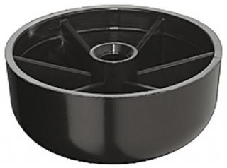 Bútortalp magasság állítás nélkül 40mm fekete (HAFELE)