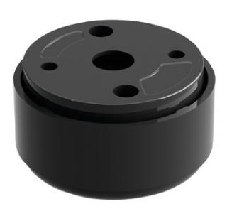 Bútortalp magasság állítással 23-33mm fekete 312 (Bútortalp)