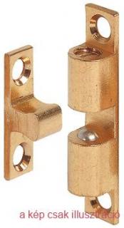 Dupla golyós csappantyú 60*11mm sárgaréz (Dupla golyós)