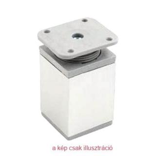Fémbútorláb 120mm fehér DN-027 (Fémbútorláb 120mm fehér DN-027)