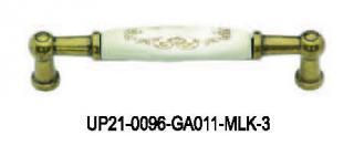 Fogantyú UP21 96 mm G00AB MLK2  antik barna (GA-UP21-096-AB2)