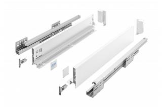 GTV AXIS PRO  500x86mm fém fiókoldal 40kg fehér A1 (GTV AXIS)