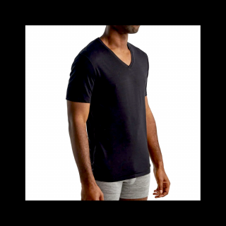 ICEBREAKER Merino 150 Anatomica SS V-Neck Top - férfi póló