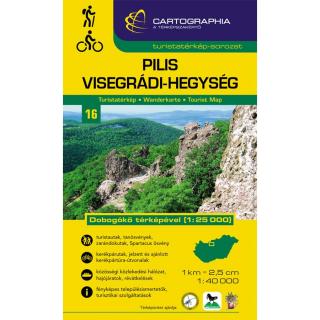 Turistatérkép - Pilis, Visegrádi-hegység