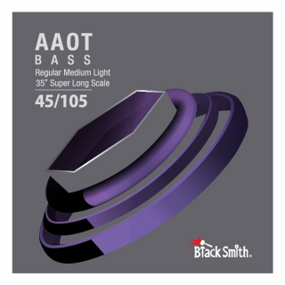 Blacksmith AAOT Bass 45-105 Extra Long Stainless Steel húrkészlet