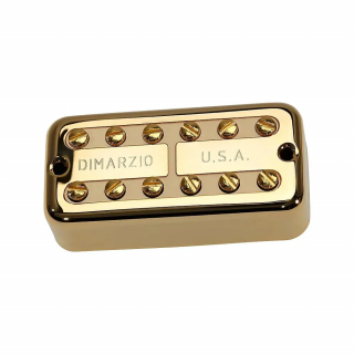 DiMarzio DP292FGCR New'Tron Bridge - Gold Cover with Cream Insert