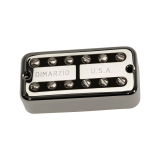 DiMarzio DP294FNBK PAF'Tron Bridge - Nickel Cover with Black Insert