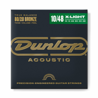 Dunlop DAB1048 Akusztikus gitárhúr bronz 10-48