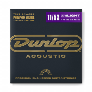 Dunlop DAP1152 Akusztikus gitárhúr Phosporbronz 11-52