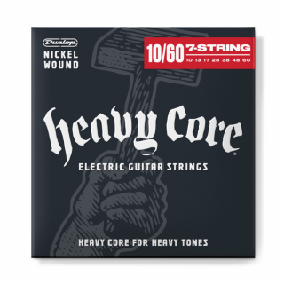 Dunlop DHCN10607 elektromos gitárhúr HEAVY CORE 10-60 7 húros